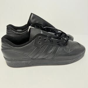 Adidas EF8730 Rivalry Low Men's Size 17 Sneakers Shoes Casual Black Out